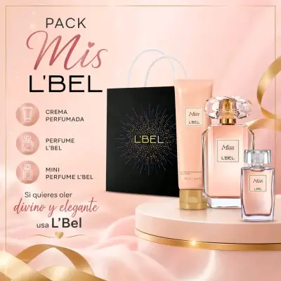 Pack de Perfume y Crema Miss L'Bel - miniatura 2