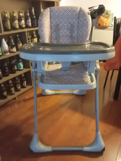 Silla de comer para bebé con bandeja ajustable - miniatura 2