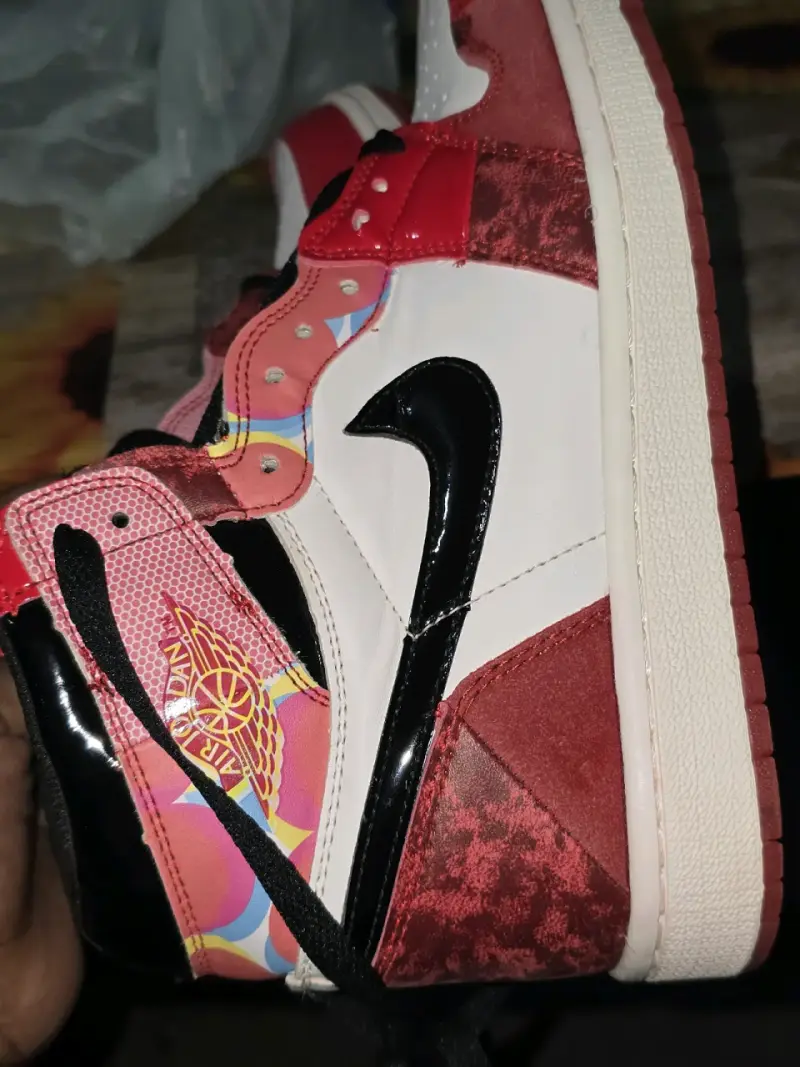 Zapatillas Nike Air Jordan rojas y blancas - 2
