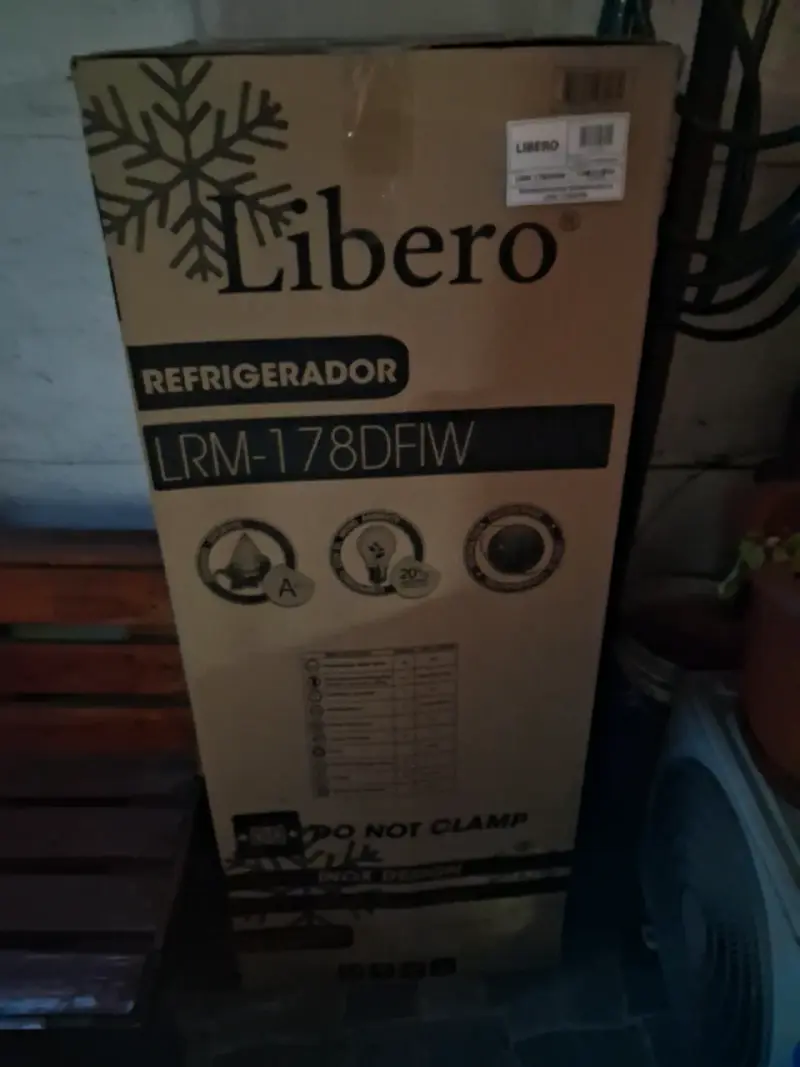 Refrigerador Libero LRM-178DFIW nuevo en caja - 1