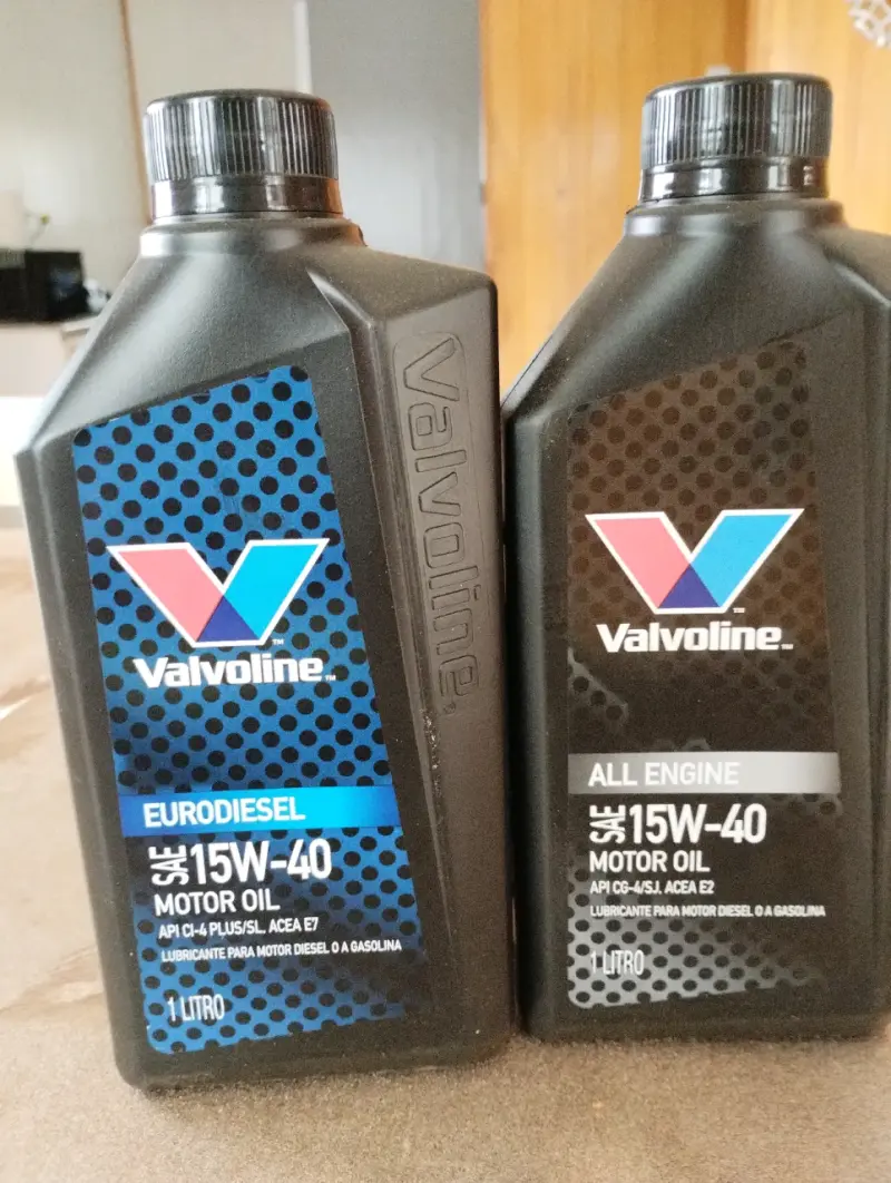 Aceite de Motor Valvoline 15W-40 Eurodiesel y All Engine