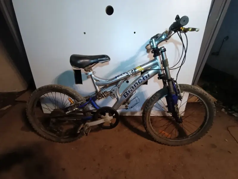 Bicicleta infantil Bianchi de montaña usada - 1