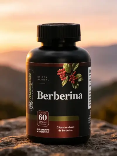 Suplemento natural Berberina 60 cápsulas - miniatura 3