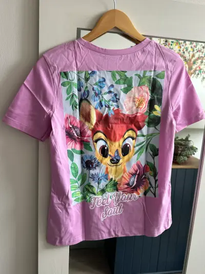 Polera rosa de Bambi para mujer - miniatura 2