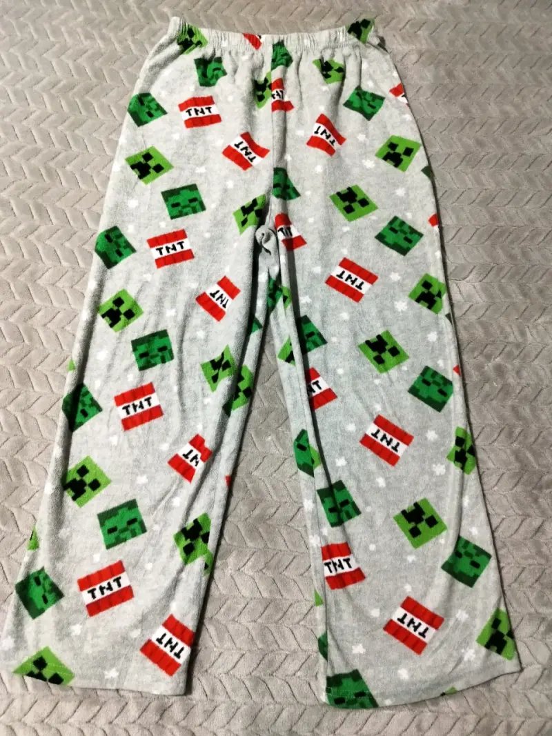 Pantalones pijama Minecraft para niños - 1