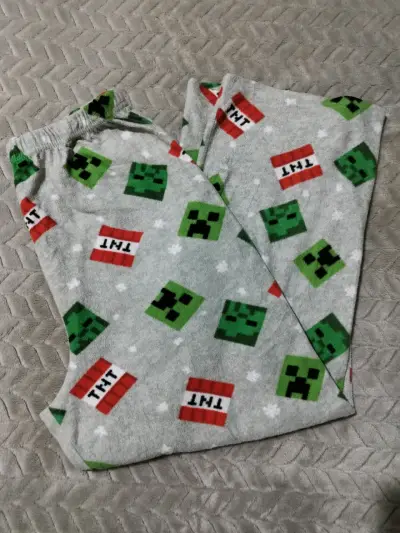 Pantalones pijama Minecraft para niños - miniatura 2