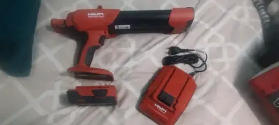 Dispensador de Adhesivo Hilti HDE 500-A22 con Cargador - miniatura 1