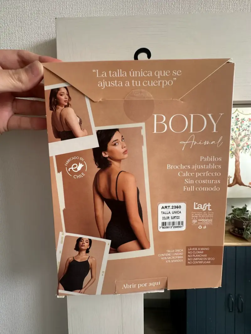 Body animal print para mujer L'astt - 2