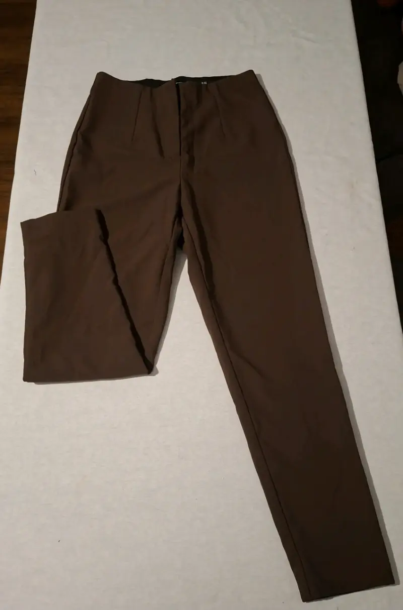 Pantalones de vestir marrones - 1