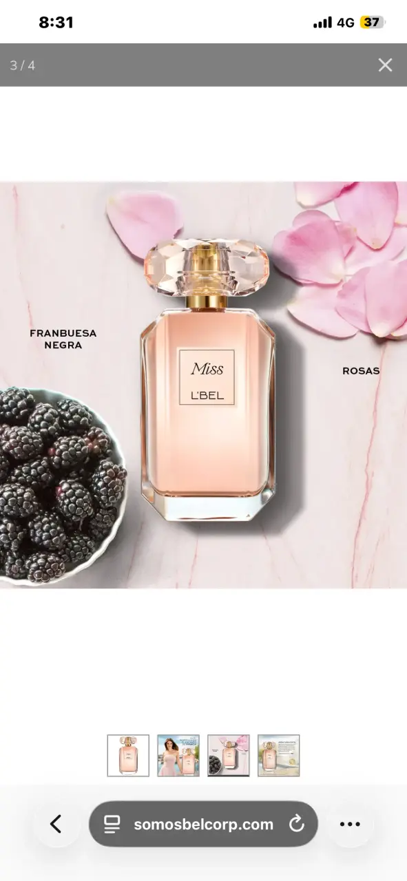 Perfume Miss L'Bel 50 ml para mujer - 2
