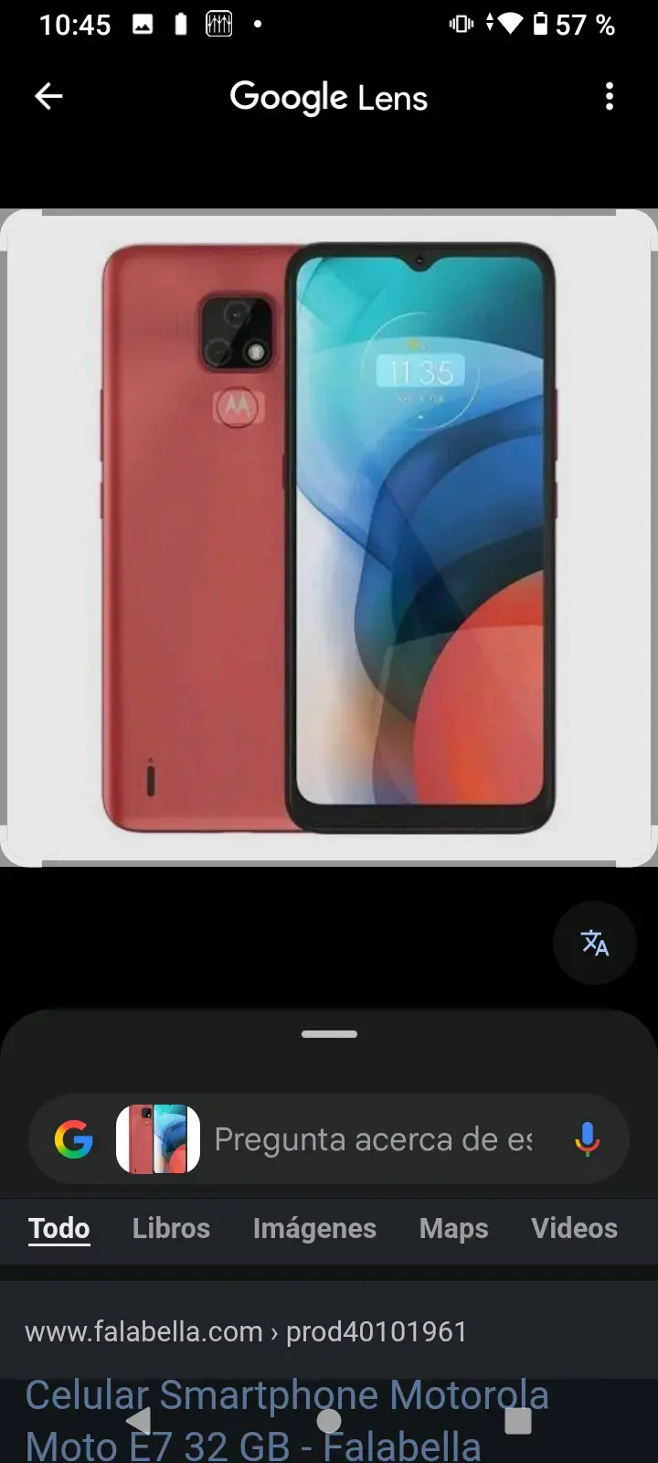 Smartphone Motorola E7 32GB color rosa - 2