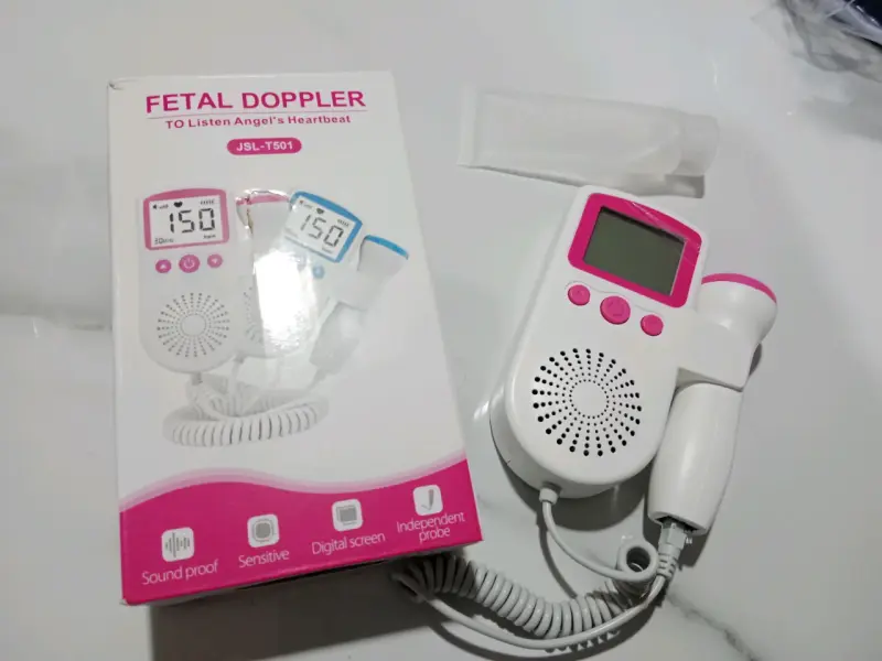 Doppler fetal digital JSL-T501 para escuchar latidos