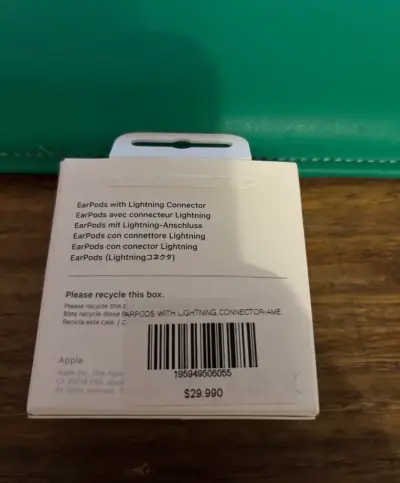 Auriculares Apple EarPods con Conector Lightning - miniatura 2