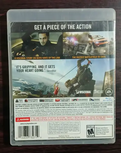 Juego PS3 Battlefield Hardline en buen estado - miniatura 3