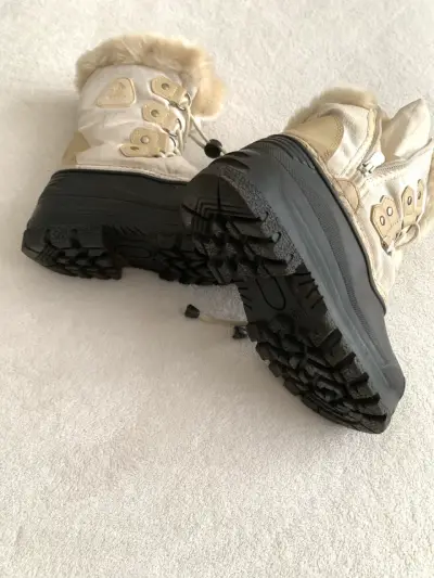 Botas de nieve infantil  con forro de piel - miniatura 3