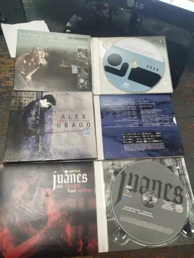 Colección de DVDs musicales de artistas populares - miniatura 4