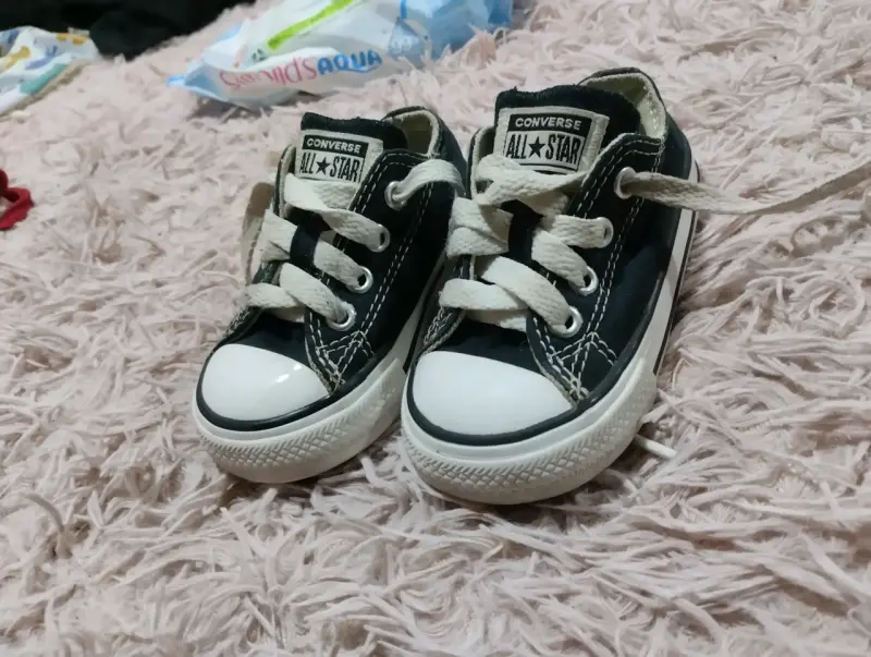 Zapatillas Converse All Star negras para niños - 1