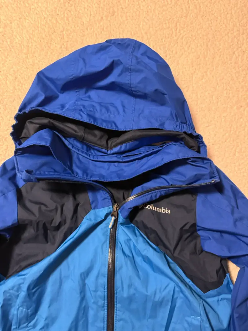 Chaqueta impermeable Columbia azul - 2
