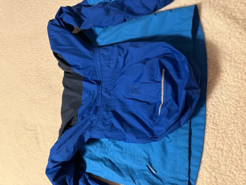 Chaqueta impermeable Columbia azul - 6