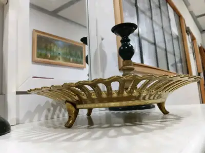 Frutera centro de mesa porcelana - miniatura 2