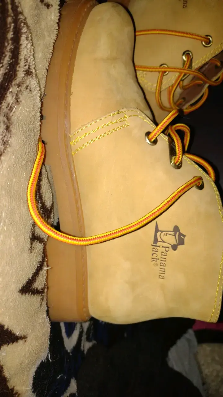 Botas de cuero Panama Jack color beige - 1