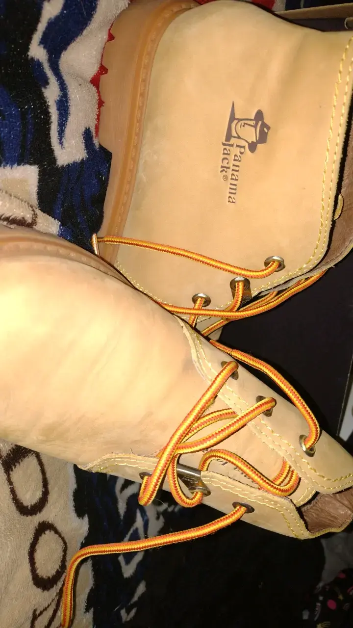 Botas de cuero Panama Jack color beige - 3