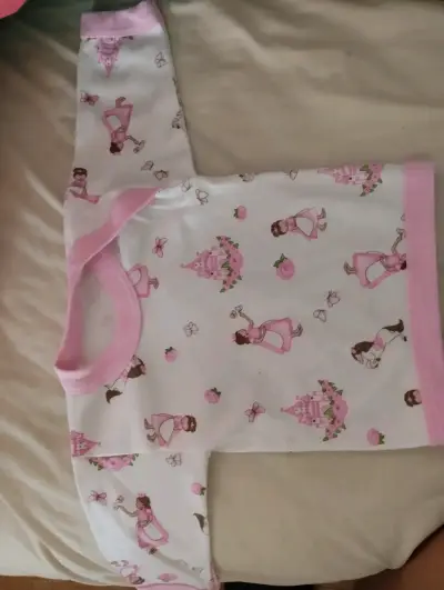 Polera manga larga rosada para niña - miniatura 4