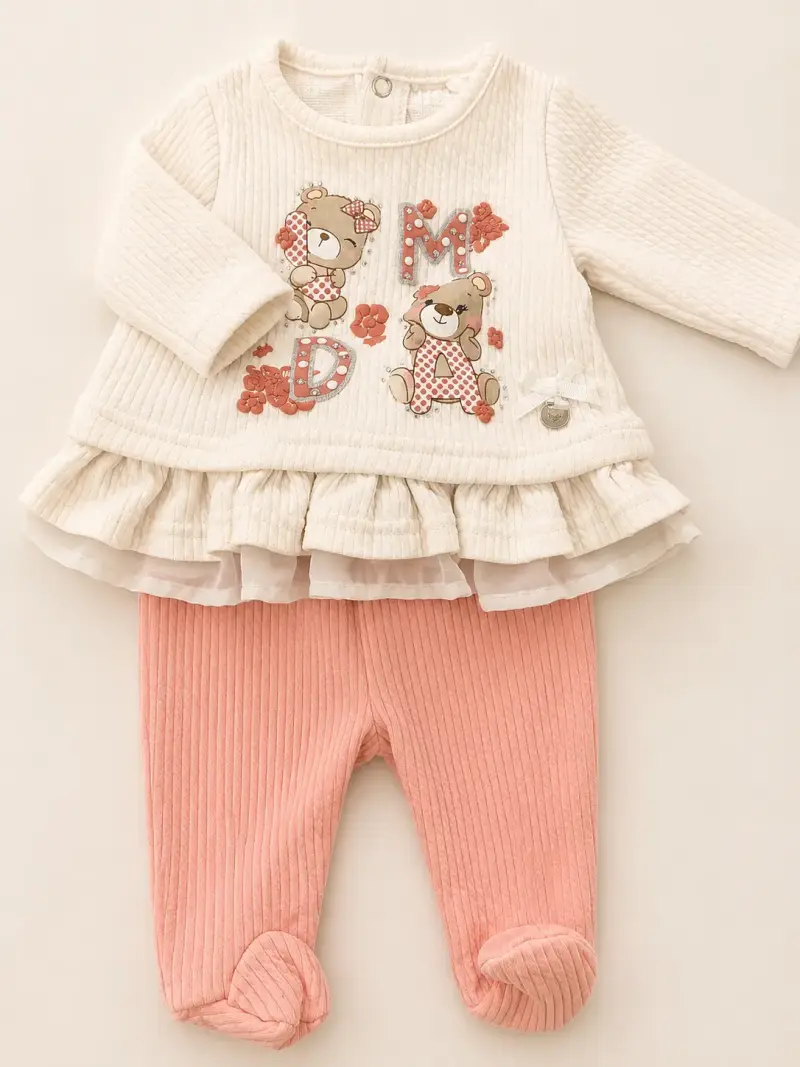 Conjunto de bebé con diseño de ositos - 1