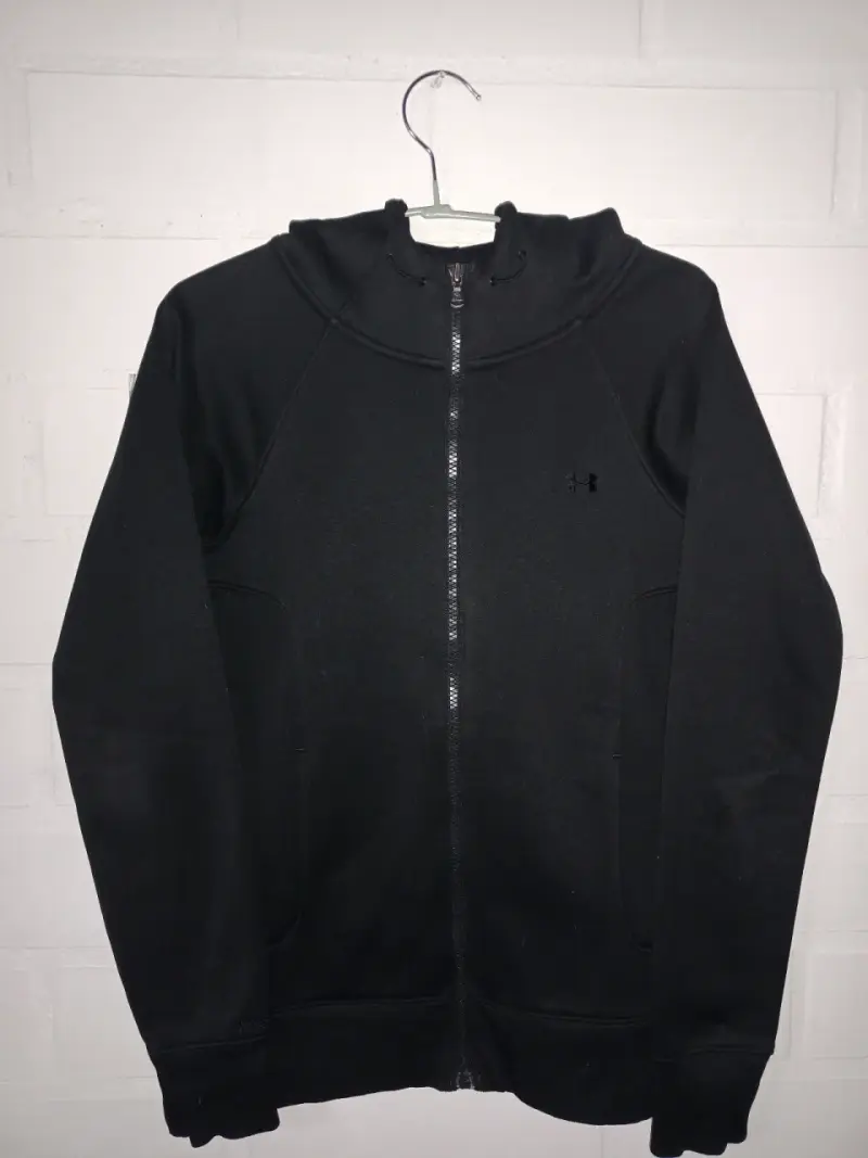 Polerón negro con capucha Under Armour para hombre - 1