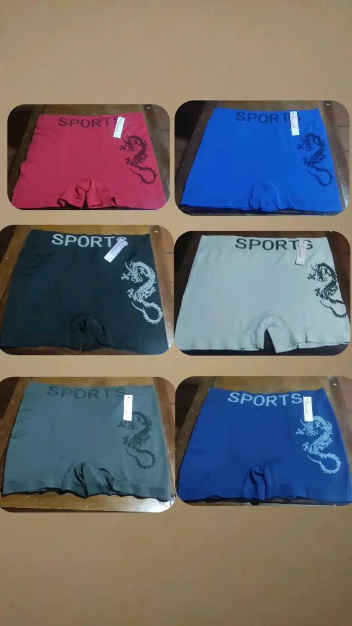 Boxers deportivos para hombre con diseño de dragón - 1