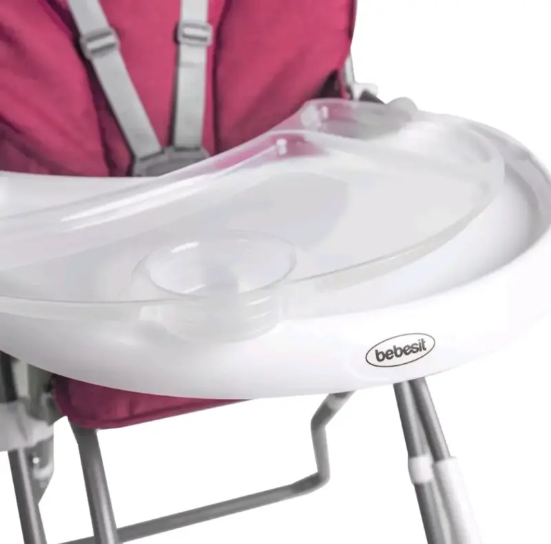 Silla de comer para bebé Bebesit con bandeja removible - 1