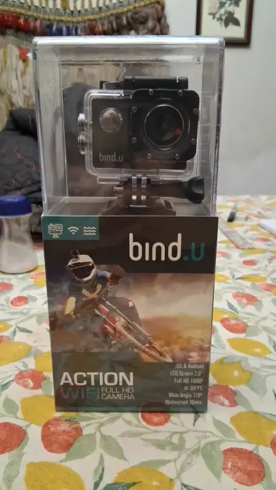 Cámara Deportiva Bind.u Full HD WiFi - miniatura 1