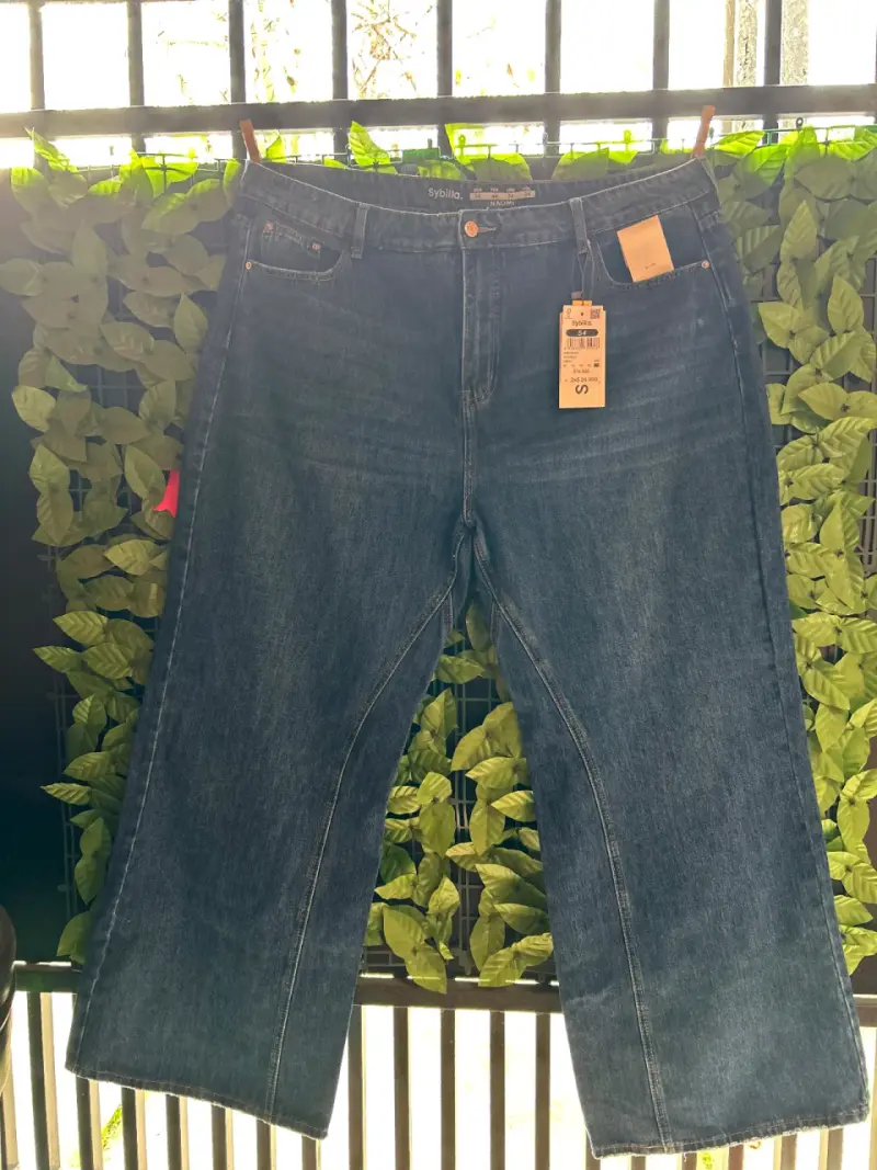 Jeans Sybilla azul oscuro para mujer