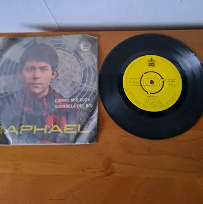 Vinilo Raphael 'Acuarela del Río' 45 RPM - miniatura 4