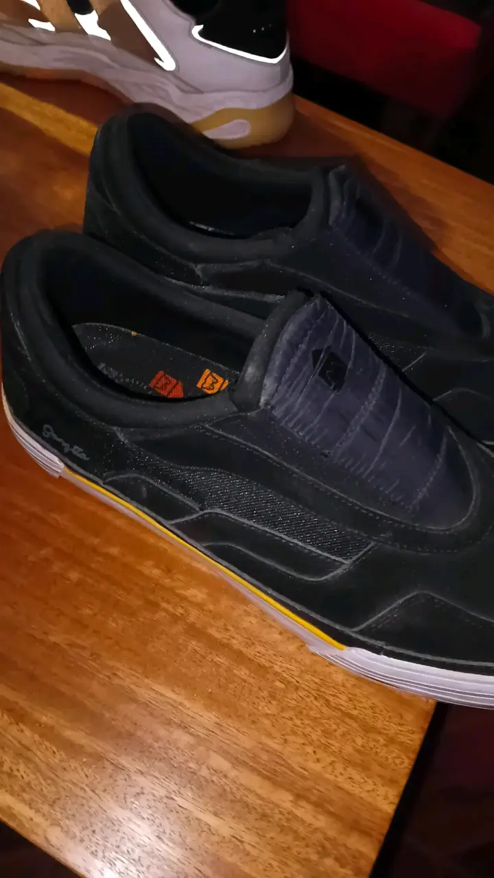 Zapatillas negras casuales para hombre - 1