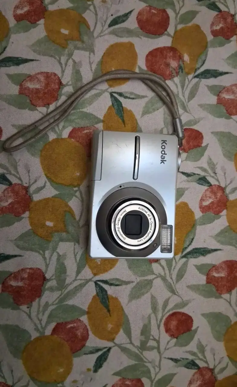 Cámara digital compacta Kodak plateada - 1