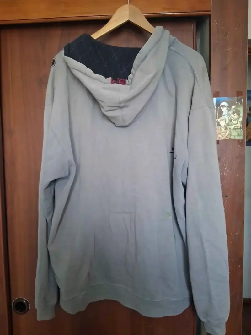 Polerón con capucha gris Quiksilver para hombre - 4