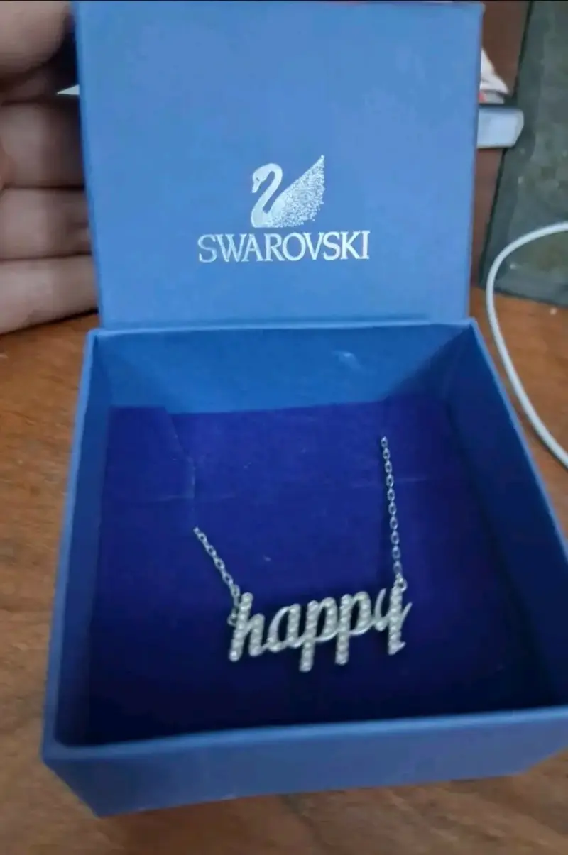 Collar Swarovski 'Happy' con cristales - 1
