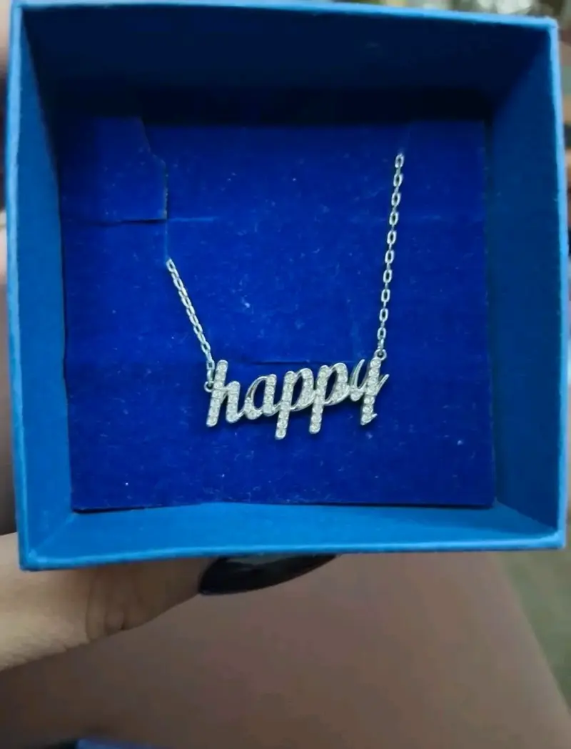 Collar Swarovski 'Happy' con cristales - 2