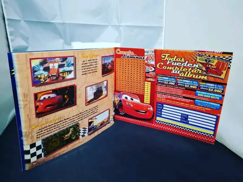 Álbum Disney Pixar Cars Incompleto - 5