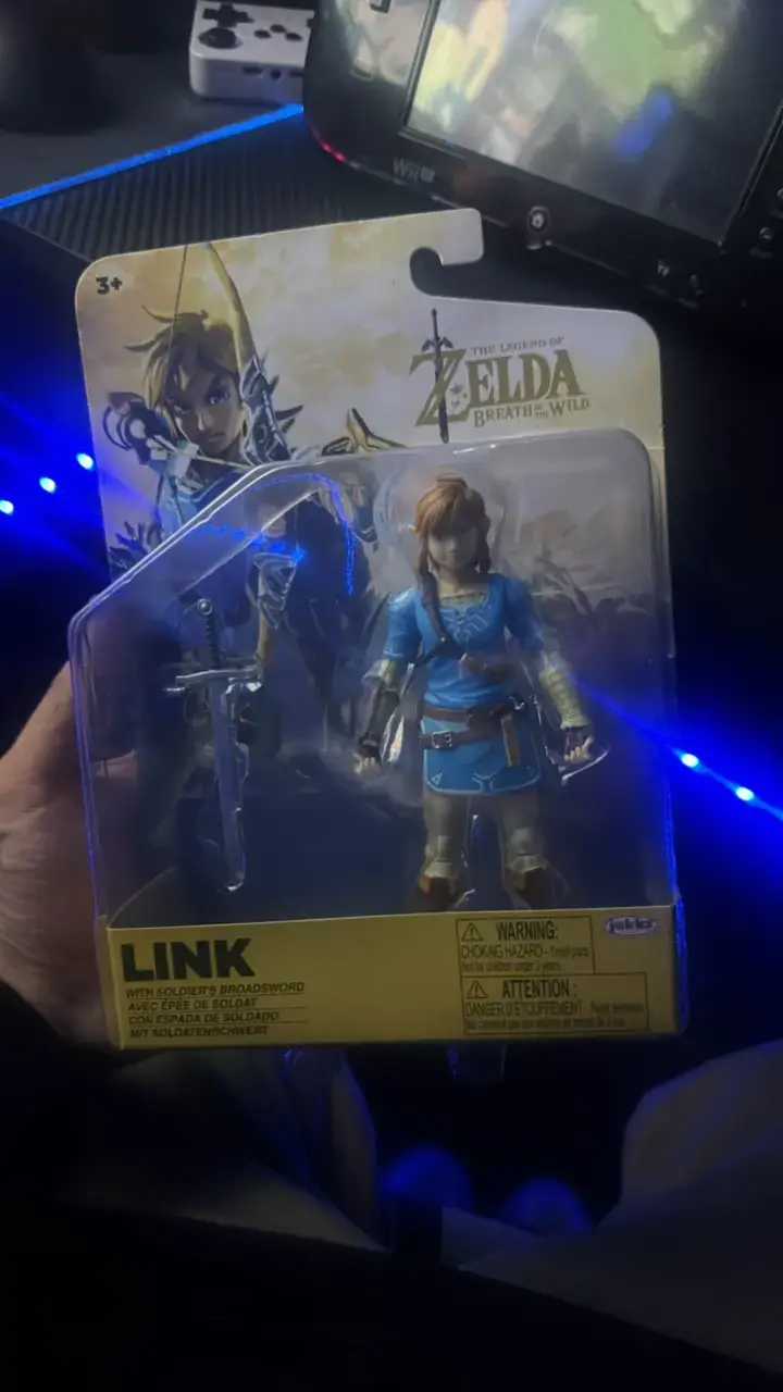 Figura de acción Link Zelda Breath of the Wild - 1