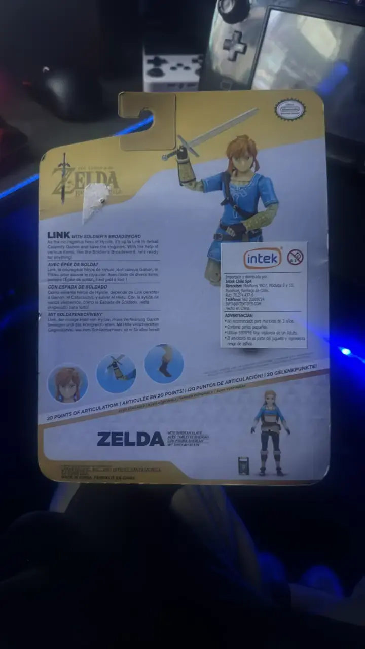 Figura de acción Link Zelda Breath of the Wild - 2
