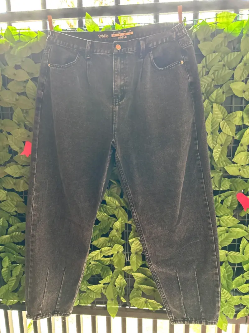 Jeans negros Sybilla Adele para mujer
