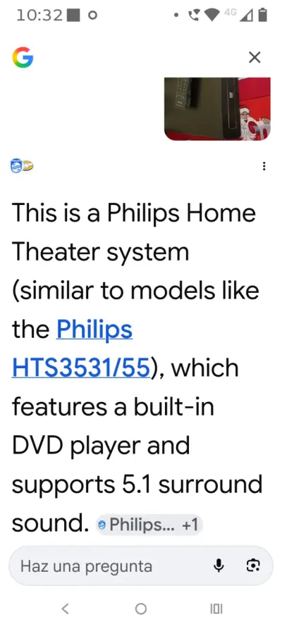 Sistema de sonido Philips con parlantes y subwoofer - miniatura 3