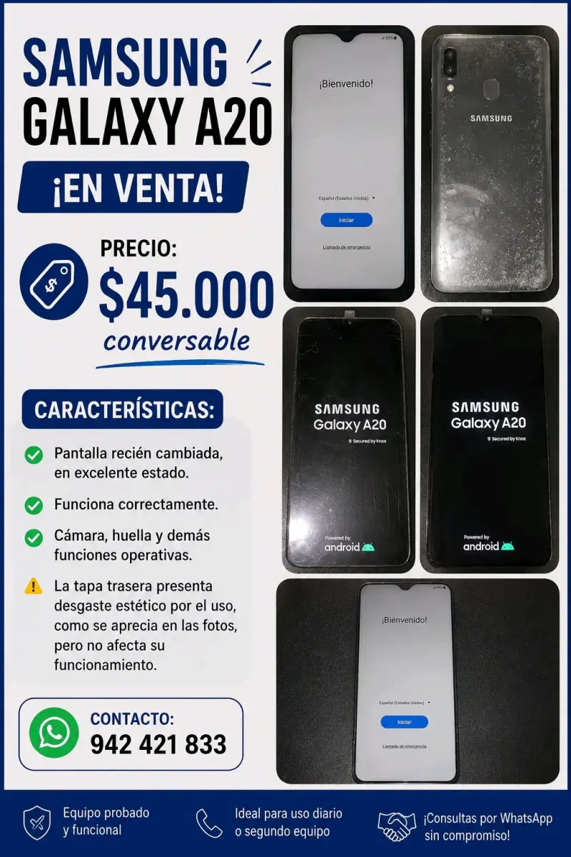Samsung Galaxy A20 - 1