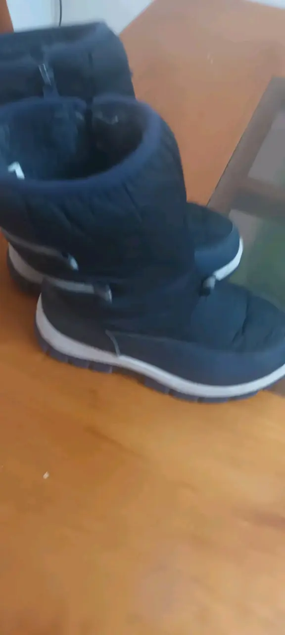 Botas de invierno negras para nieve - 2