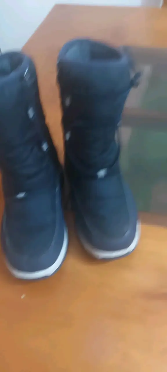 Botas de invierno negras para nieve - 4
