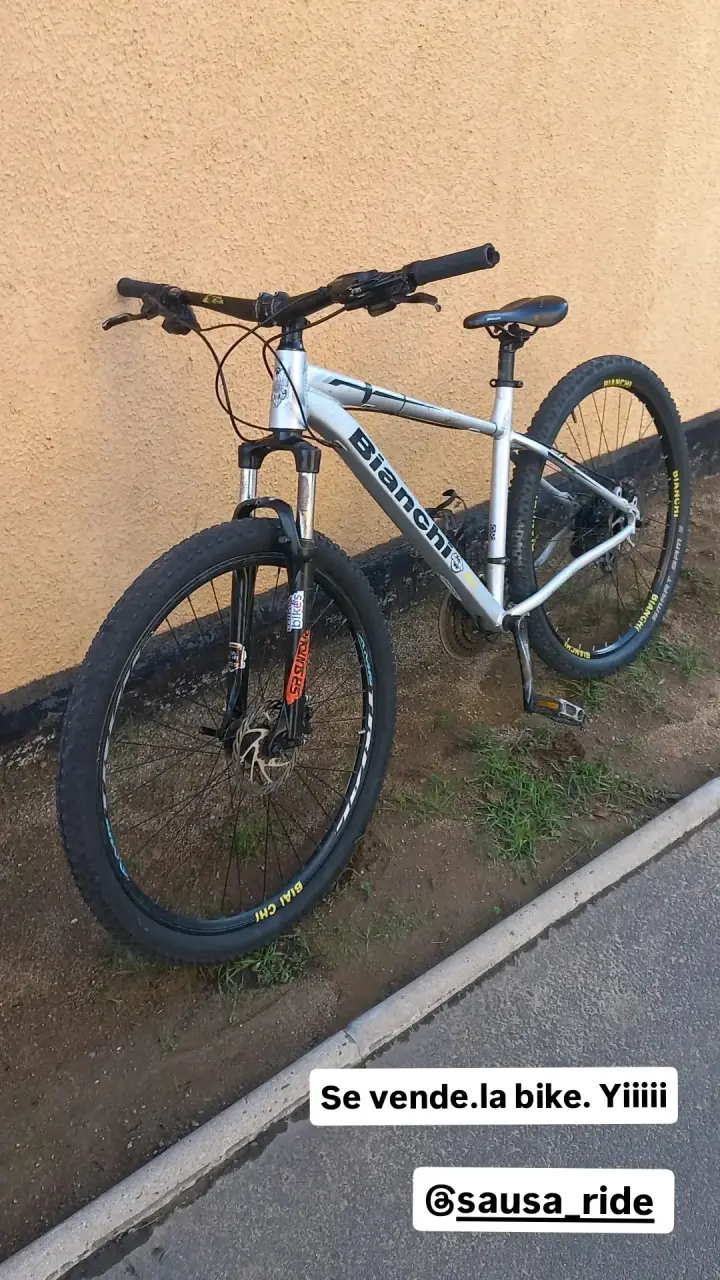 Bicicleta de montaña Bianchi en buen estado