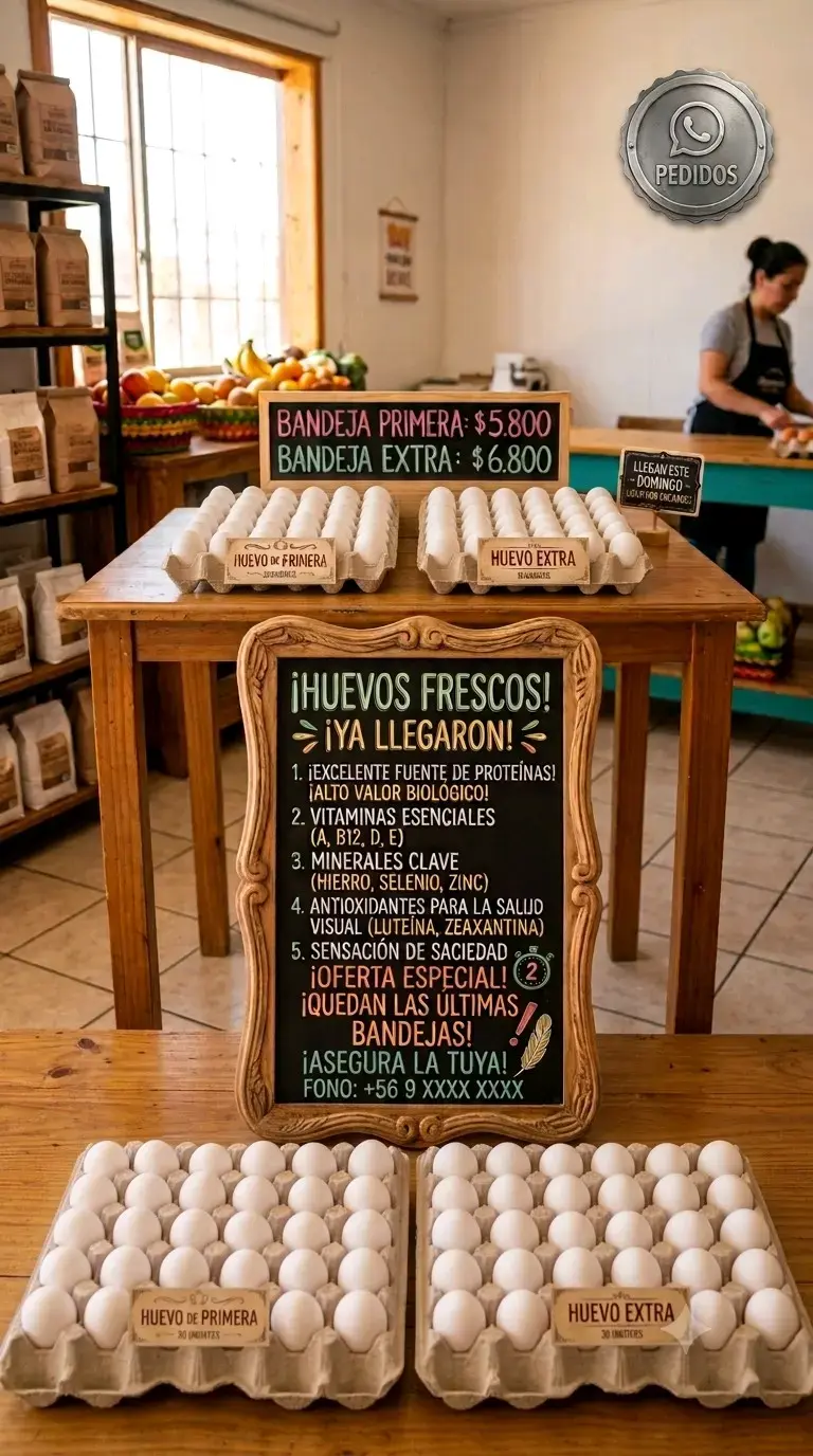 Huevos frescos de primera - 1