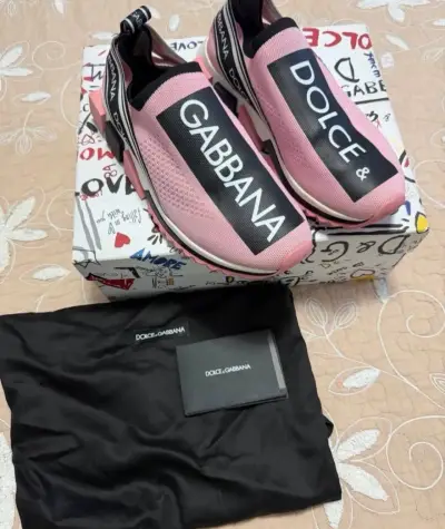 Zapatillas deportivas rosas Dolce & Gabbana - miniatura 2